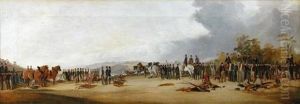 The Country Meeting Of The Royal Agricultural Society At Clifton Downs, Bristol by Richard Ansdell