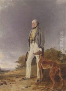 Mr. Geddes And His Dog "glory" Mr. Geddes And His Dog "glory"