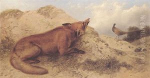 Stalking His Prey by Richard Ansdell