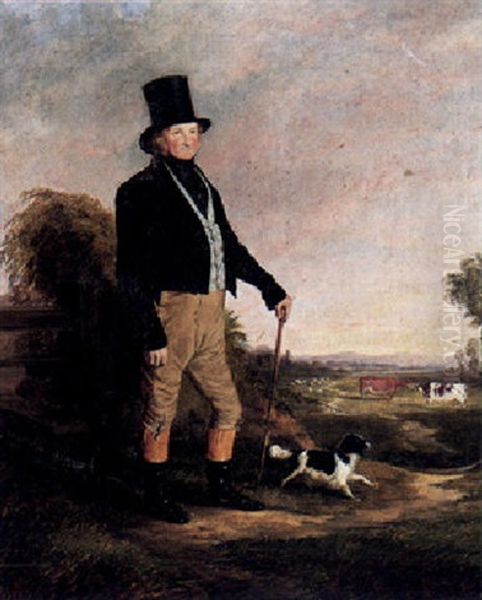 Portrait Of Mr. Bevan Of Spring's Farm, Rivens Hall, Witham, Essex - view 1