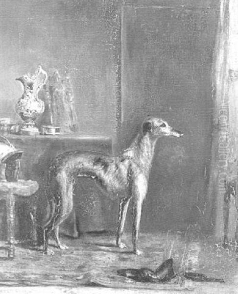 The Greyhound "gilbertfield", Winner Of The Waterloo And Glasgow Cups - view 1