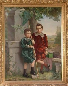 Portraits De Paul Et Joseph De Brabandere