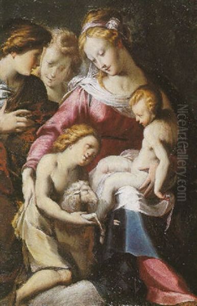 Madonna Mit Christuskind Und Johannesknaben - view 1