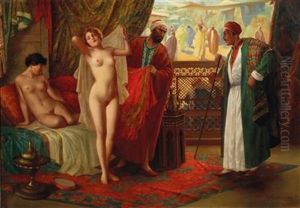 Oriental Bazaar by Eduard Ansen-Hofmann