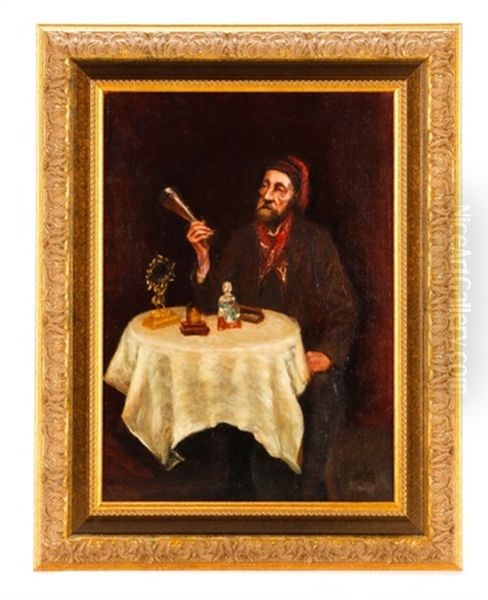 Man With Glass - view 1