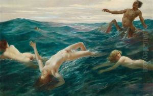 Nereiden by Eduard Ansen-Hofmann