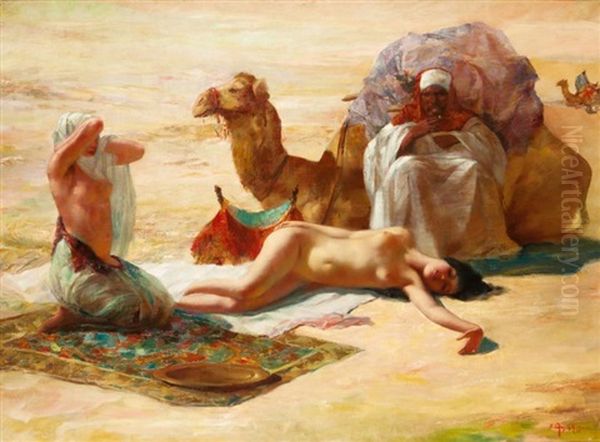 Esclaves Et Leurs Marchands Dans Le Desert - view 1