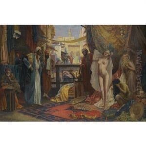 Odalisque by Eduard Ansen-Hofmann