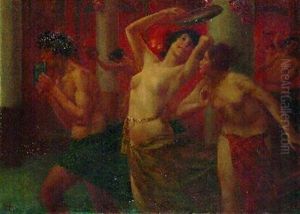 Bacchanten by Eugene Ansen-Hofmann