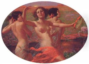 Three Nude Female Dancers Three Nude Female Dancers