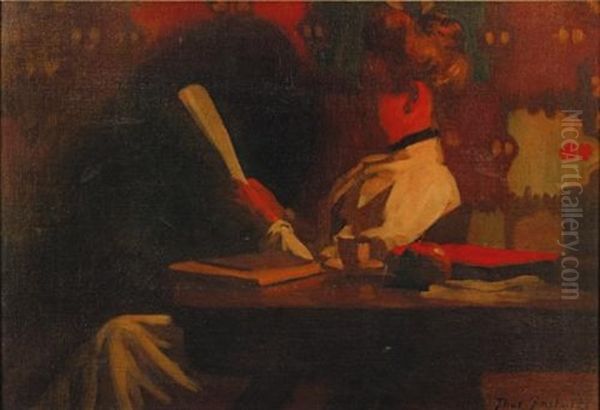 Woman In An Interior, Reading - view 1