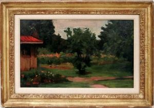 Garden Landscape by Thomas Anshutz