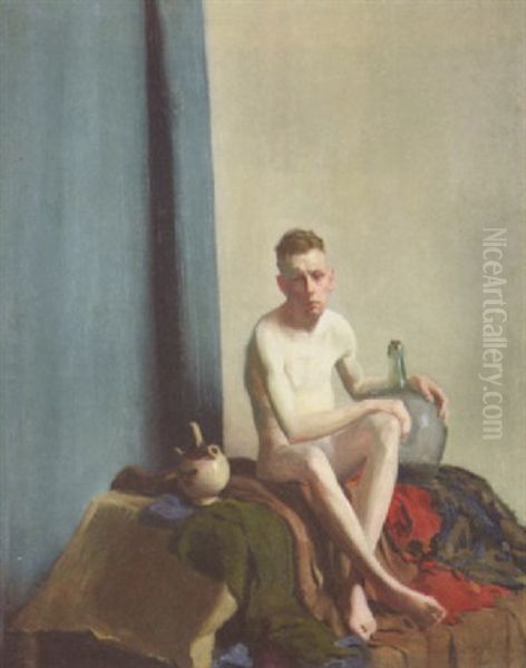 Portrait Of A Male Nude - view 1