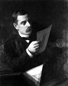 Portrait Of F. Cresson Schell by Thomas Anshutz