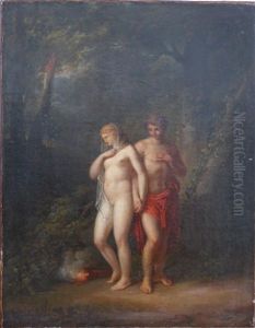 L"amour. La Desillusion. by Antoine Jean Joseph Ansiaux