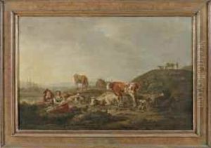 Le Repos Des Bergers by Hendrick Van Anthonissen