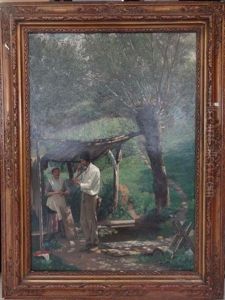 La Pause En Ete by Louis Joseph Anthonissen