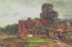Berkshire Farm Building Of The Olden Times Berkshire Farm Building Of The Olden Times