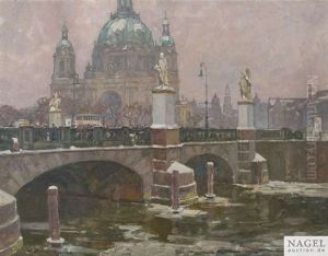 Berliner Dom Mit Schlosbrucke