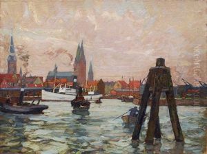 The Harbour Of Lubeck