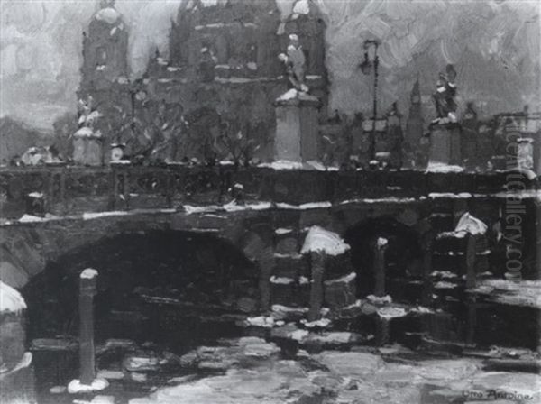 In Berlin. Blick Auf Dom Und Schlossbrucke - view 1