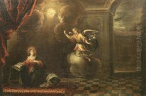 The Annunciation by Francisco Antolinez Y Ochoa