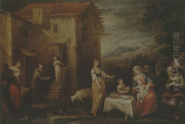 The Rest On The Flight Into Egypt - view 1