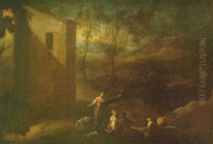 Escena Pastoril by Francisco Antolinez Y Ochoa