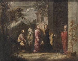 La Virgen Maria Visita La Casa De Isabel Y Zacarias