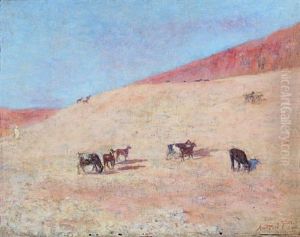 Retour Du Troupeau by Louis-Ferdinand Antoni