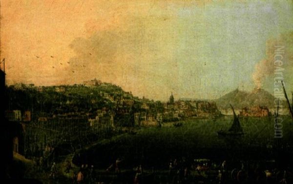 Veduta Di Chiaja / Fino Al Vesuvio (+ 3 Others; 4 Works) - view 1