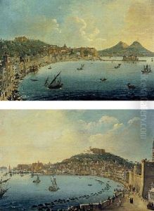 View Of Naples And The Certosa Di San Martino