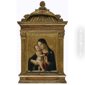 Madonna And Child by Romano Antoniazzo