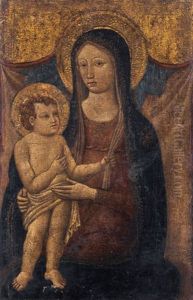 Maria Mit Dem Jesusknaben by Romano Antoniazzo