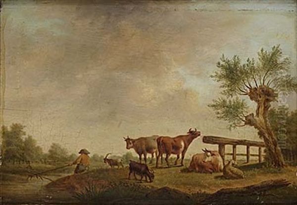 Landskap Med Kor Och Getter - view 1