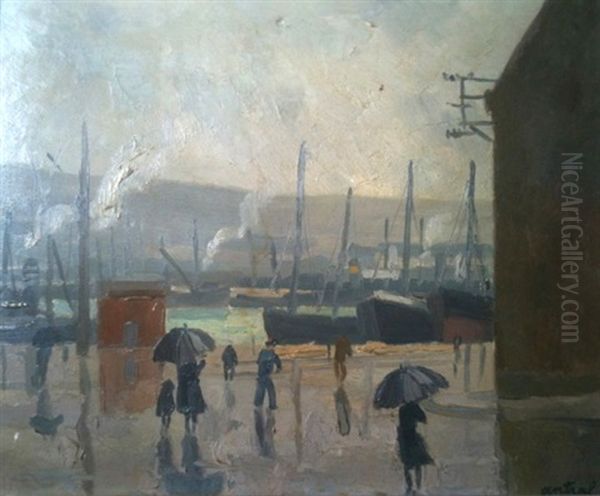 Pluie A Fecamp - view 1