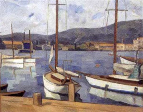 Voilier Au Port - view 1
