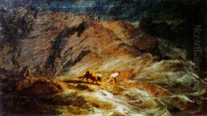 Yan Pilleurs De Mer A Guisseny by Louis Robert Antral
