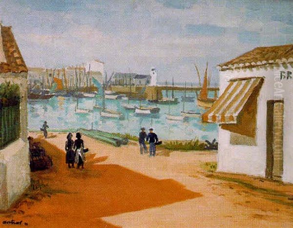 Le Port De L'iile D'yeu - view 1