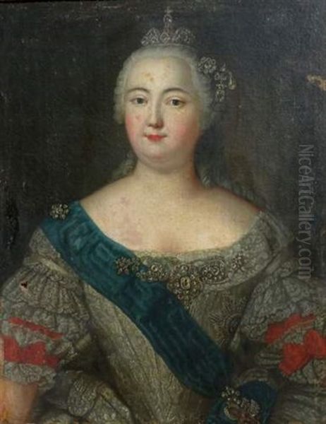 Portrait D'elisaveta Petrovna - view 1
