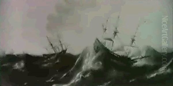Navires Dans La Tempete - view 1