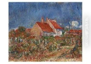 Landscape With A House by Kumaji Aoyama