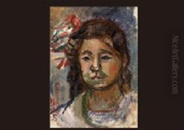 Girl With Ribbon - view 1