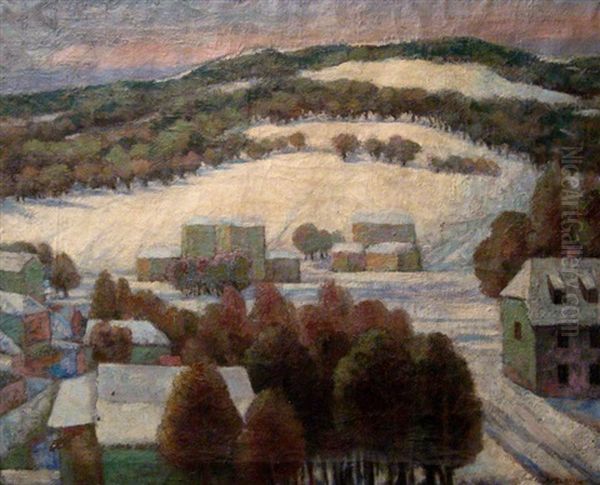 Snowy Landscape - view 1