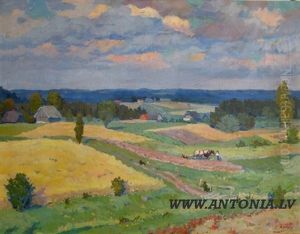 Summer Landscape by Jekabs Apinis