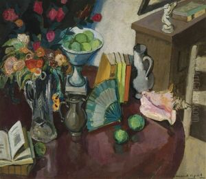 Interior With Still Life (1927) by Armand Adrien Marie Apol