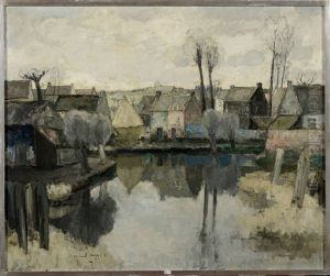Paysage Aux Canaux by Armand Adrien Marie Apol