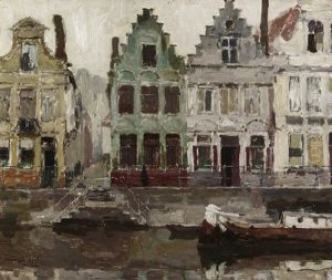 Grachtenszene Grachtenszene