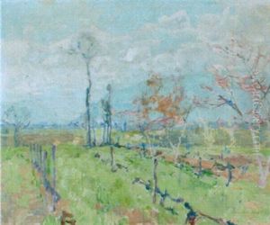 Landschaft Mit Gemusgarten
