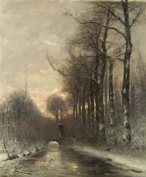 A River In Winter - view 1